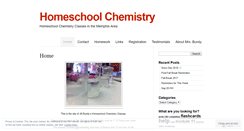 Desktop Screenshot of homeschool-chemistry.com